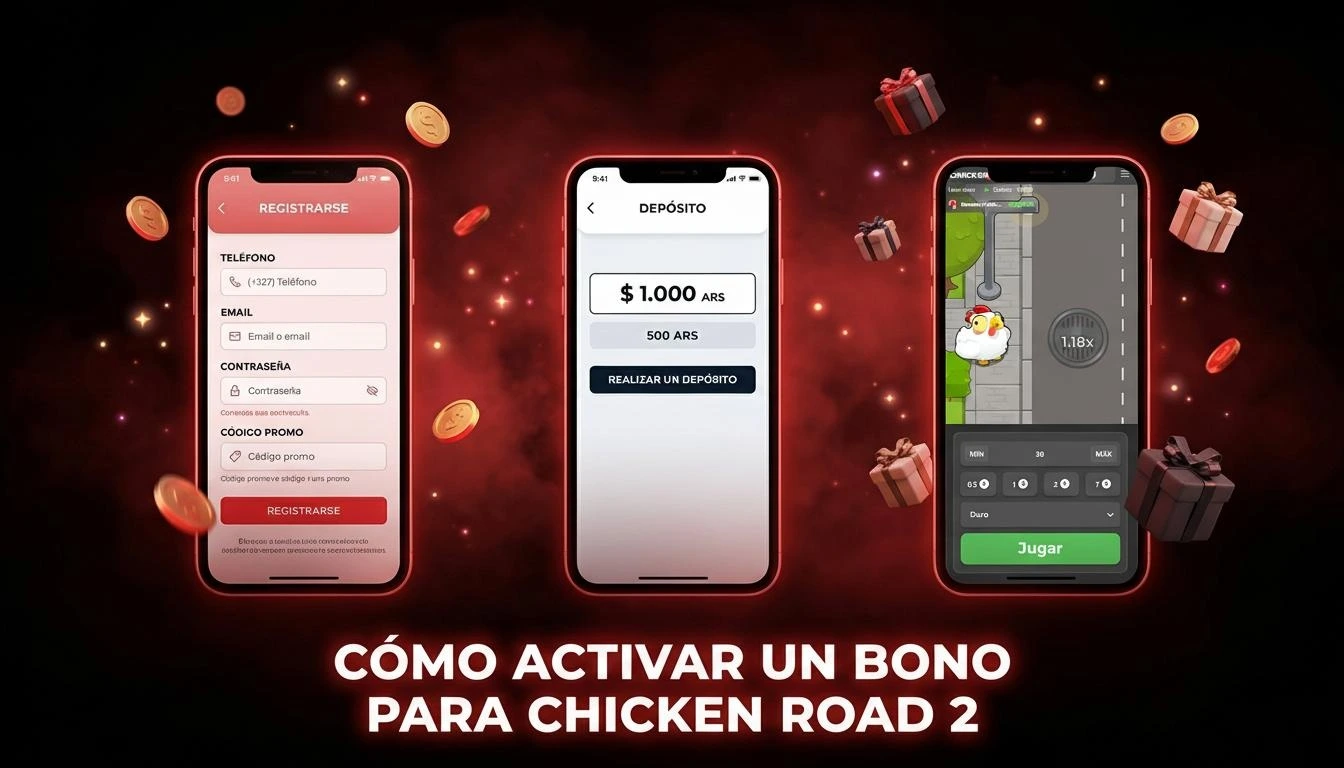 Activando bonos en Chicken Road 2 Argentina