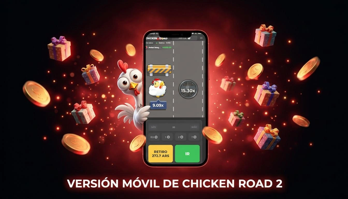 Versión móvil del juego online Chicken Road 2
